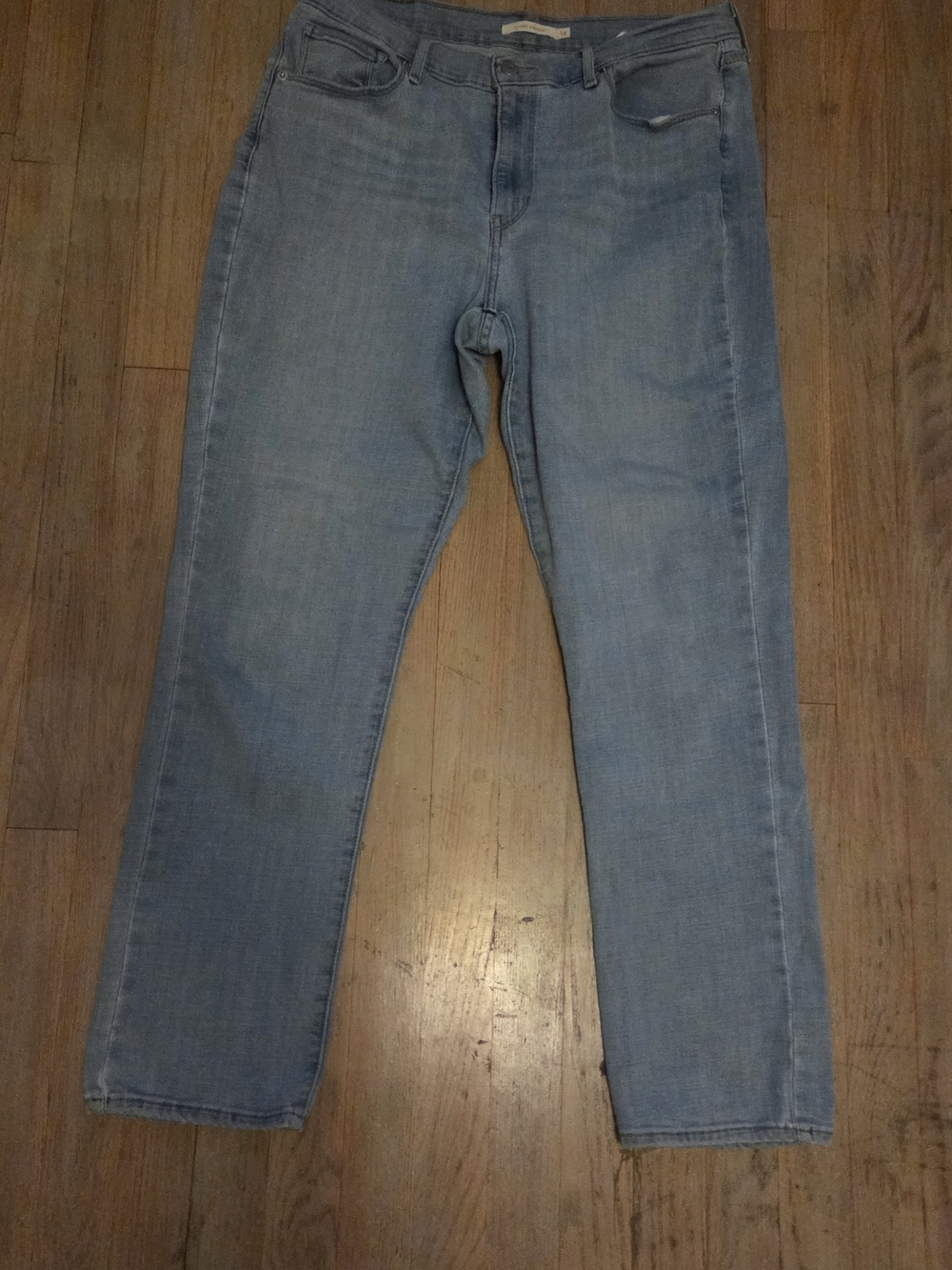 Levi's Light Blue Straight-Leg Women's Jeans